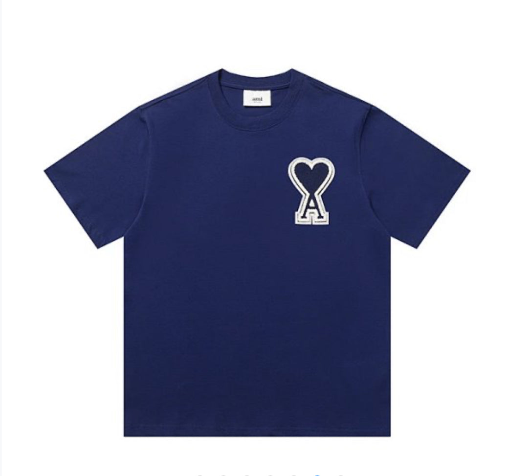 AMI PATCH TSHIRT (4 COLOURS)